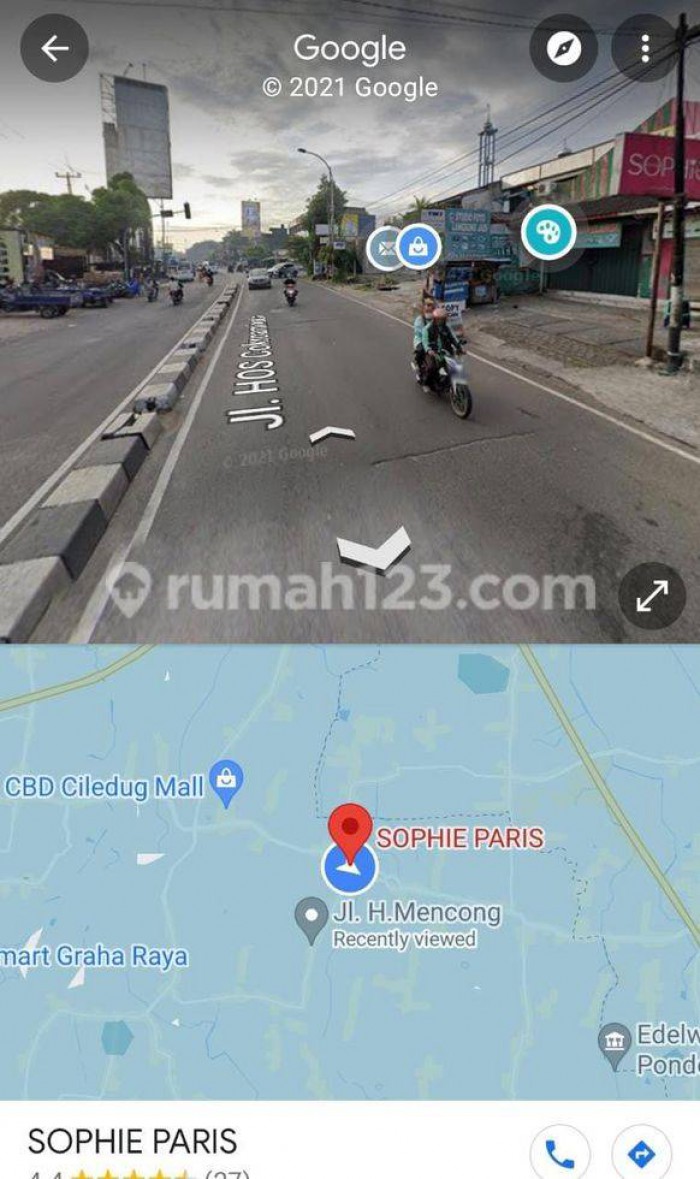 Dijual Ruko di Karang Tengah Tangerang Banten